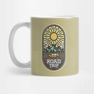 Road Trip Explore Outdoors Mug